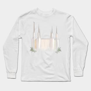 Washington DC LDS Temple Long Sleeve T-Shirt